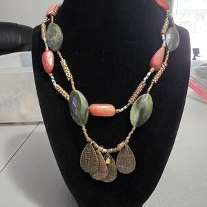 Elegant Multicolor Beaded Necklace
